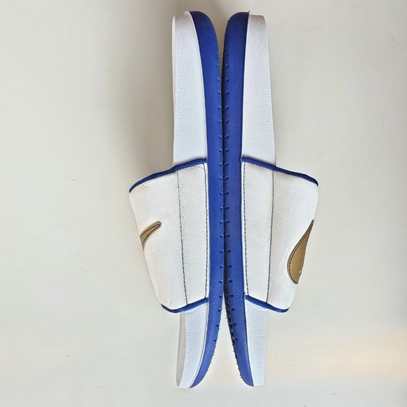 Sail metallic gold off court slip-on slides main image 5